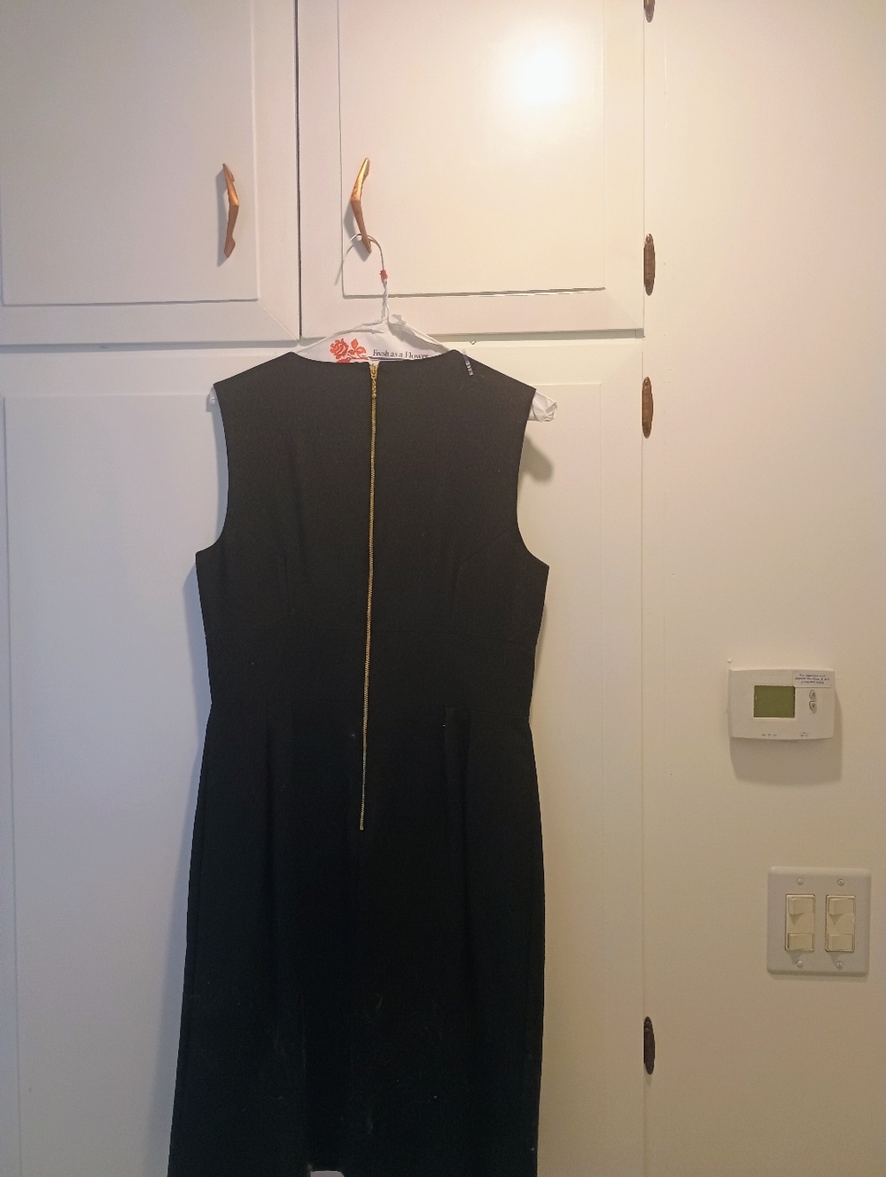 Kate Spade Nicolette Classic Black Sleeveless Bow Accent Dress - Picture 3 of 3